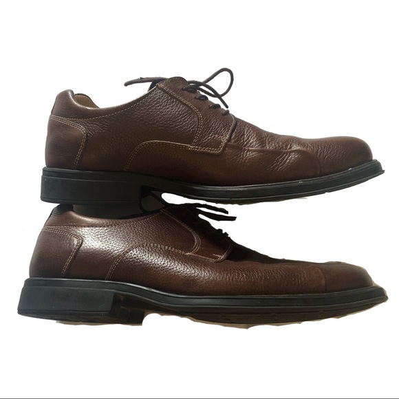 Belvedere Bay Bridge Brown Oxford Dress Shoes 14D - Picture 5 of 7